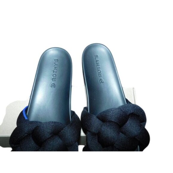 Rothy's Size 9.5 Black "The Summer Sandal" New in Box - Picture 4 of 5